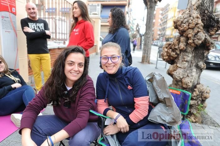 Colas para el concierto de Malú