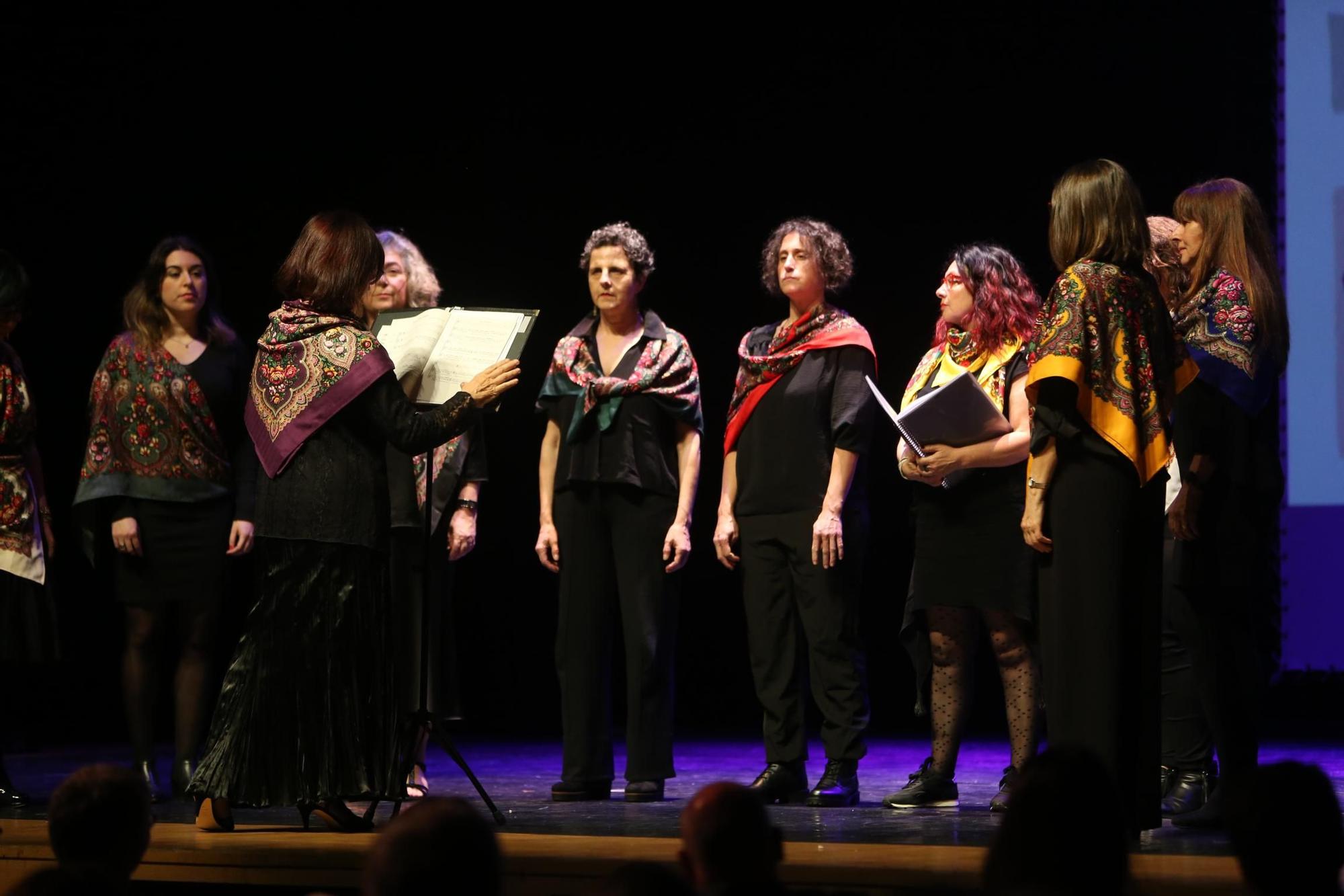 As mellores imaxes da gala das Letras Galegas en Cangas