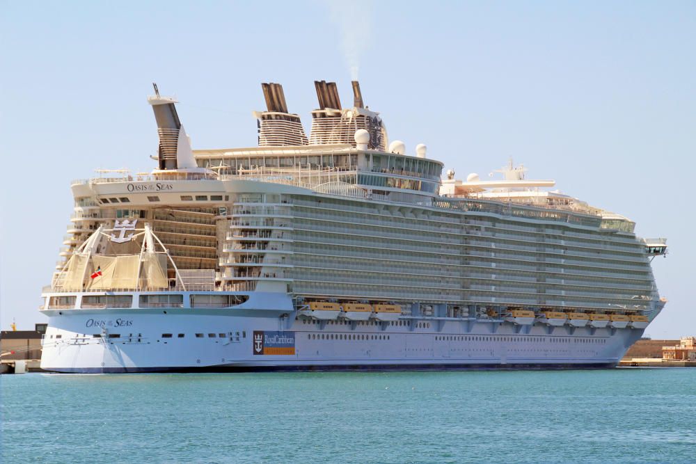 Llega Palma el crucero Oasis of the Seas