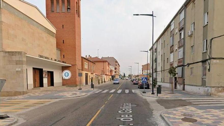 Dos mujeres heridas en un atropello múltiple en la avenida de Galicia de Zamora