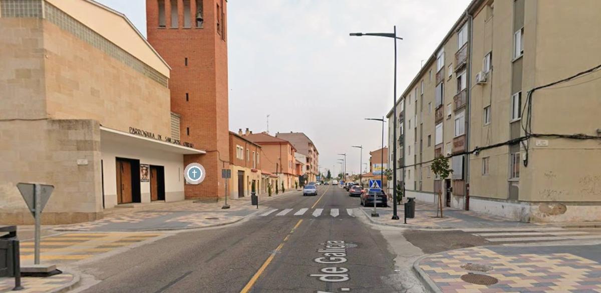 Zona donde ha tenido lugar el atropello.