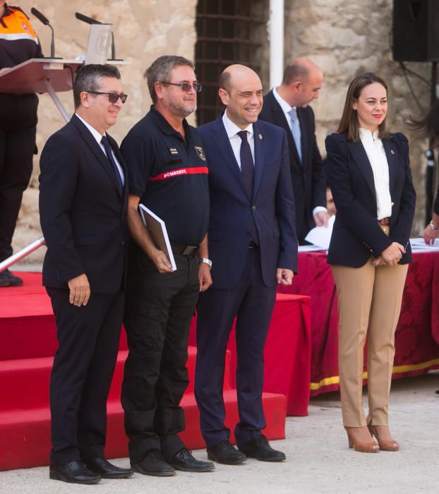 Homenaje a los voluntarios de Protección Civil