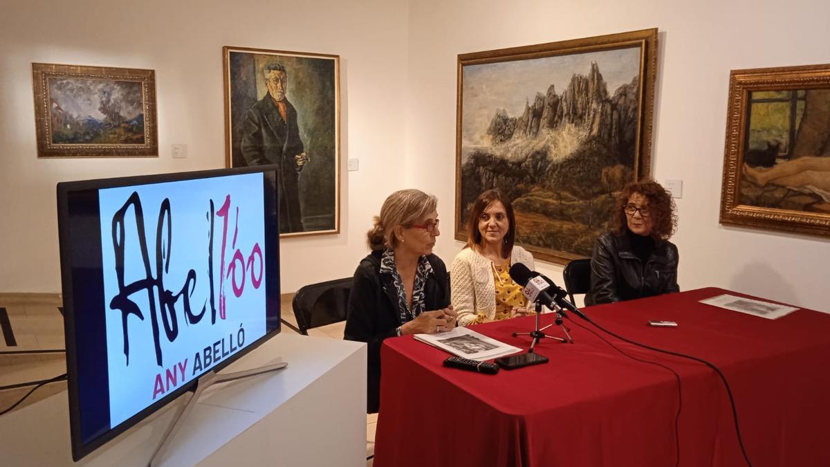 Presentación del programa de actividades del Año Abelló en conmemoración al centario del artista /