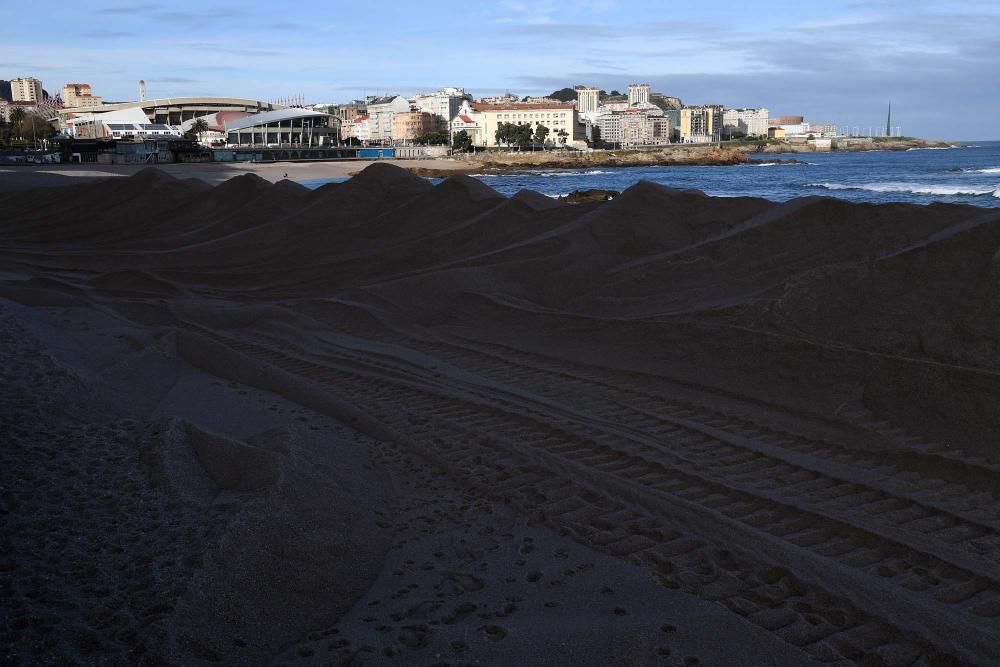 A Coruña activa la alerta por temporal