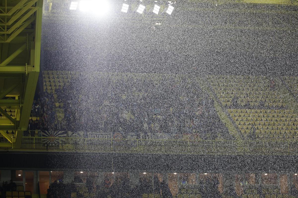 Lluvia en La Cerámica
