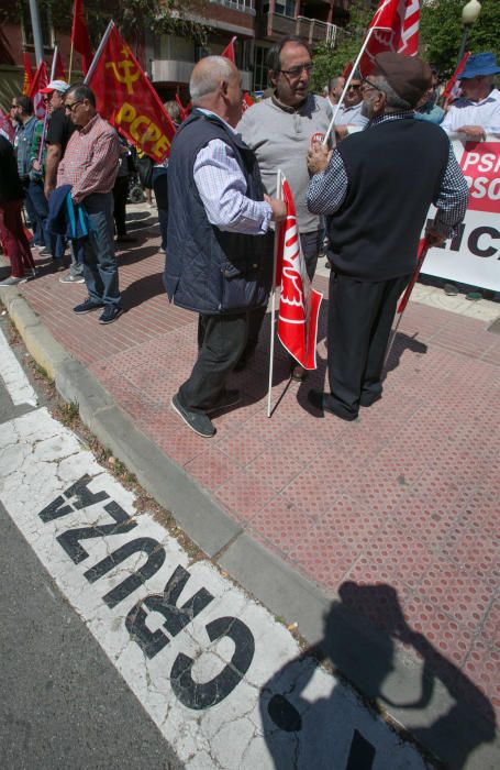 Los sindicatos convocan una manifestación para pedir empleos decentes y un equilibrio presupuestario para las jubilaciones