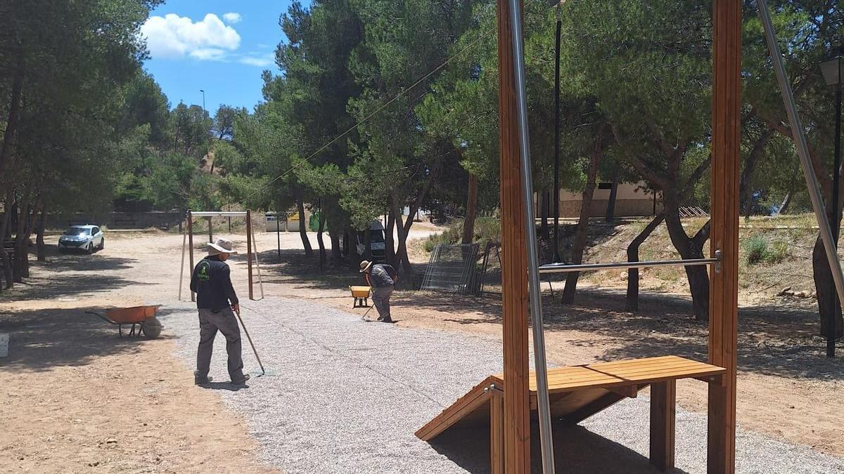 La nueva tirolina de Villena