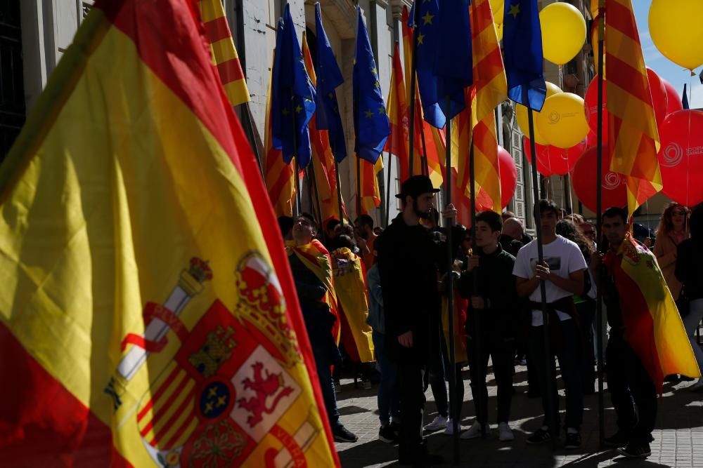 Manifestación de Sociedad Civil Catalana