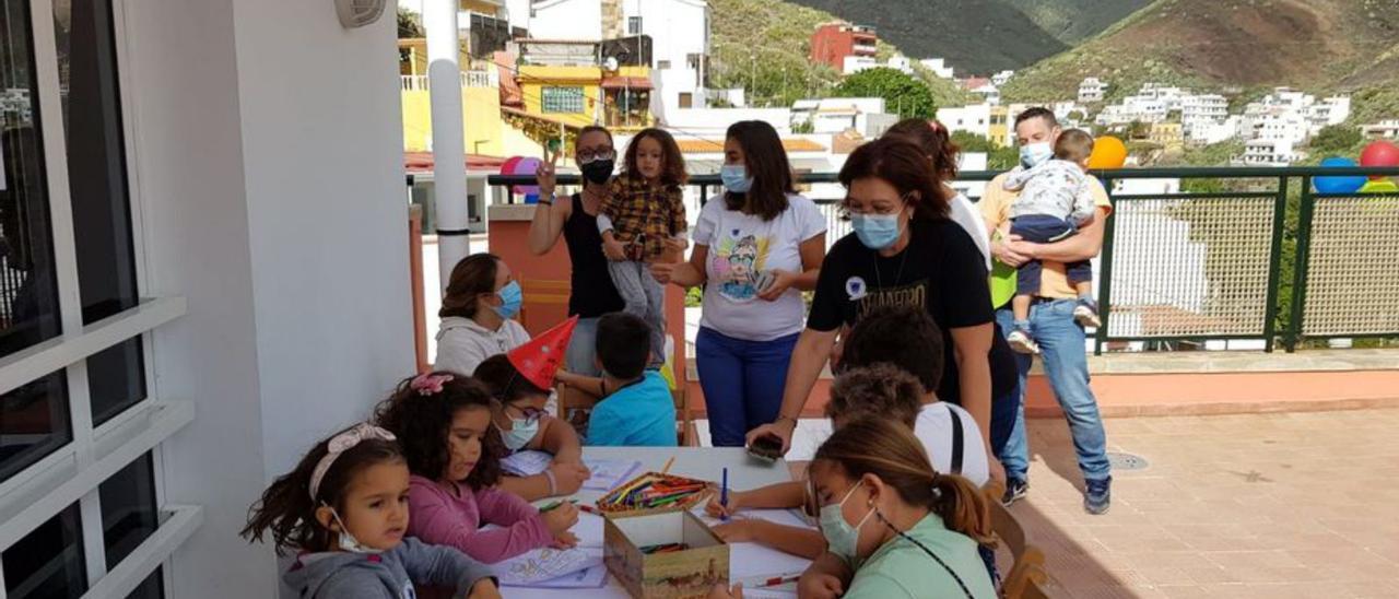 El Semáforo centró los talleres para niños.