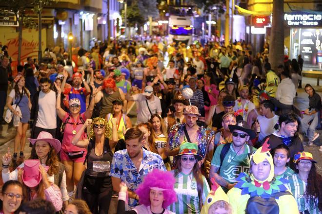 Llegada de la Cabalgata del Carnaval de Las Palmas de Gran Canaria