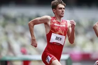 Adrián Ben pasa a las semifinales de los 800 metros