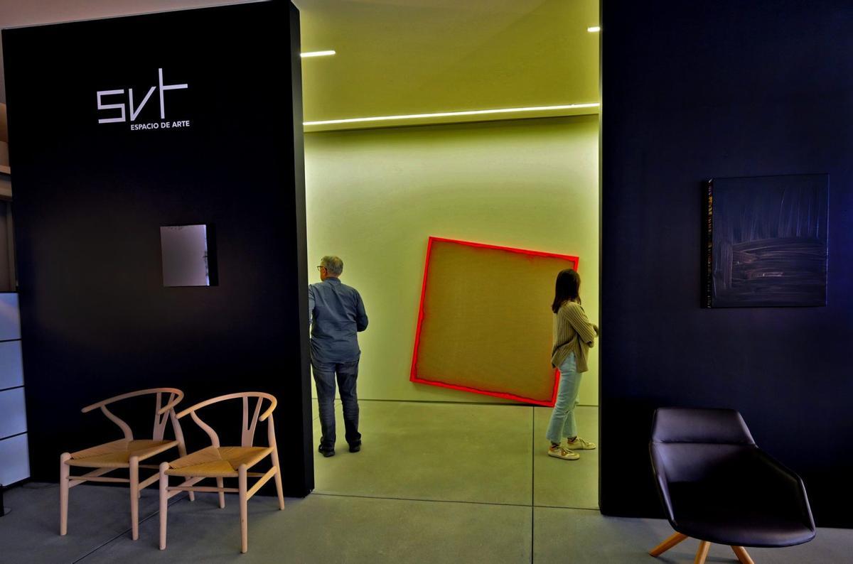 Exposición «Andar por las ramas» de Manuel Eirís no espazo de arte SVT de Sirvent.