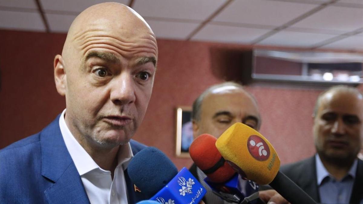 Infantino, presidente de la FIFA