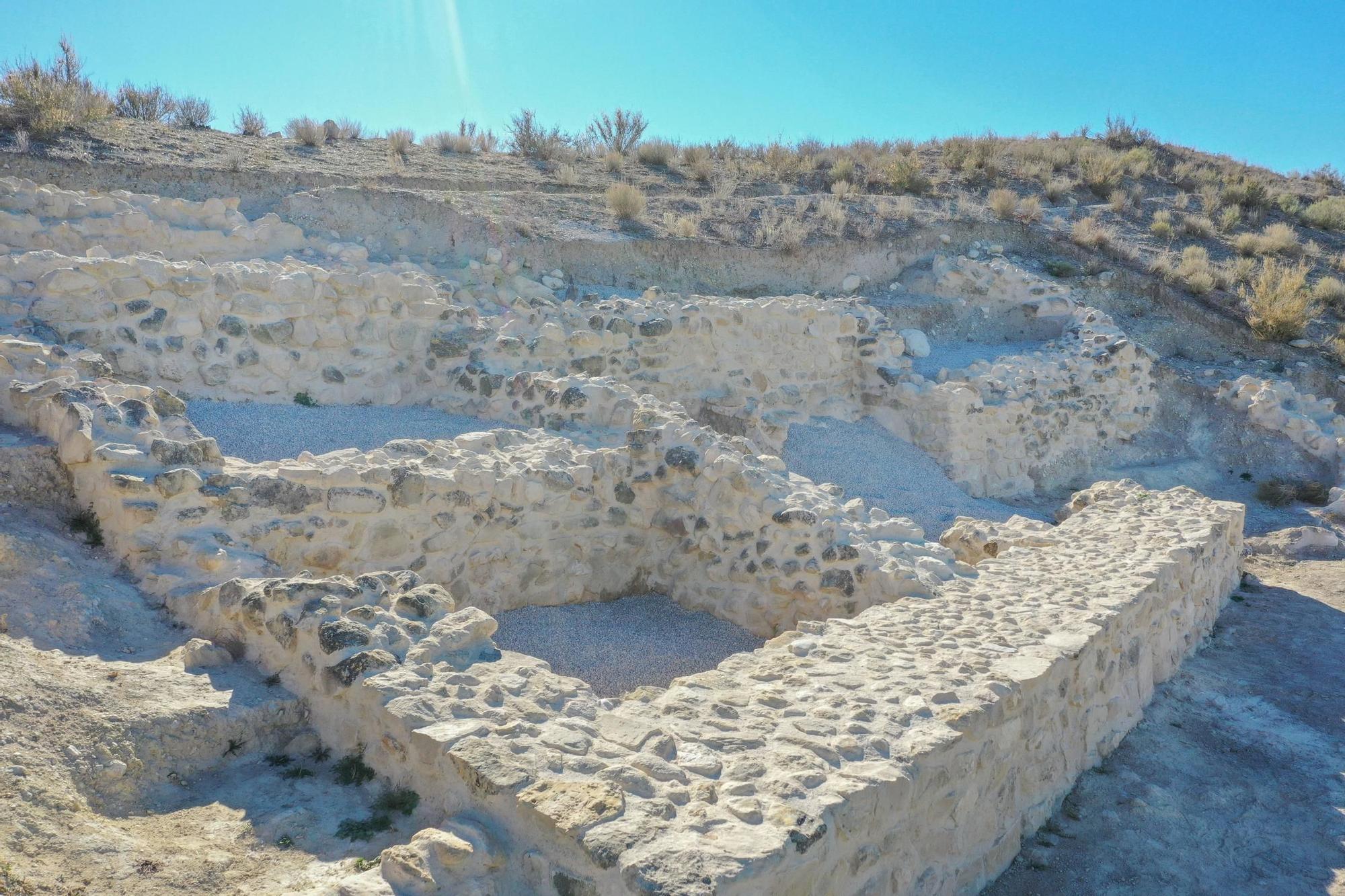 Fin de las obras  de recuperación del Yacimiento Los Saladares de Orihuela