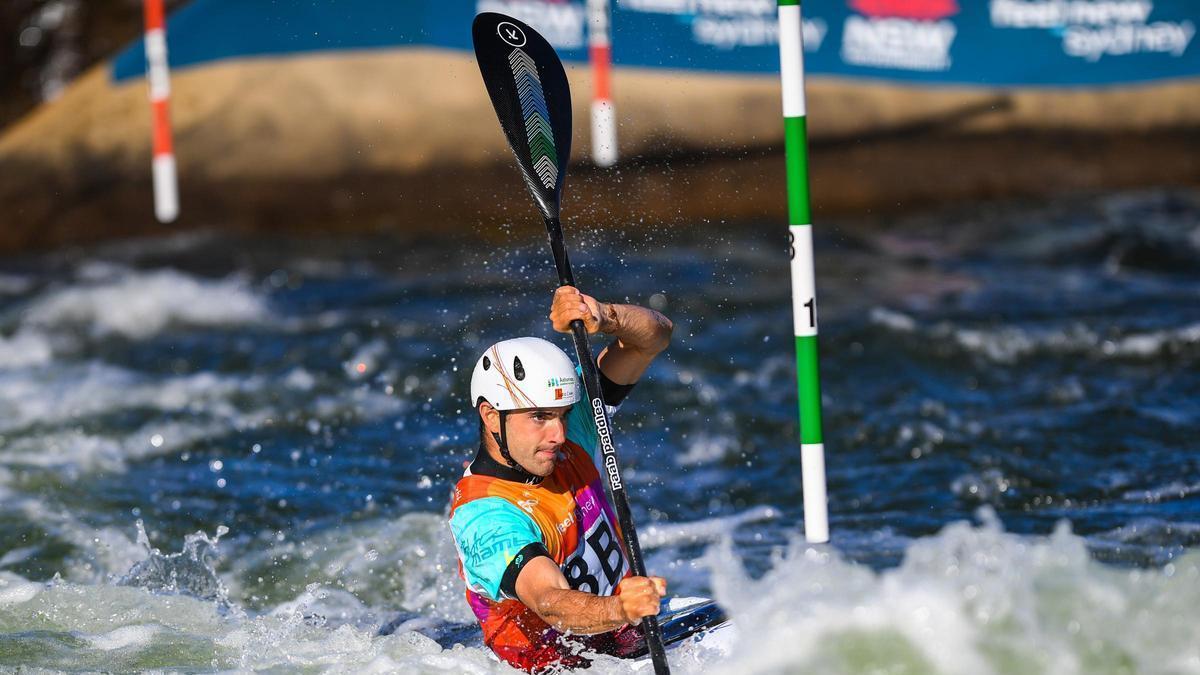 Miquel Travé, durante una competición.