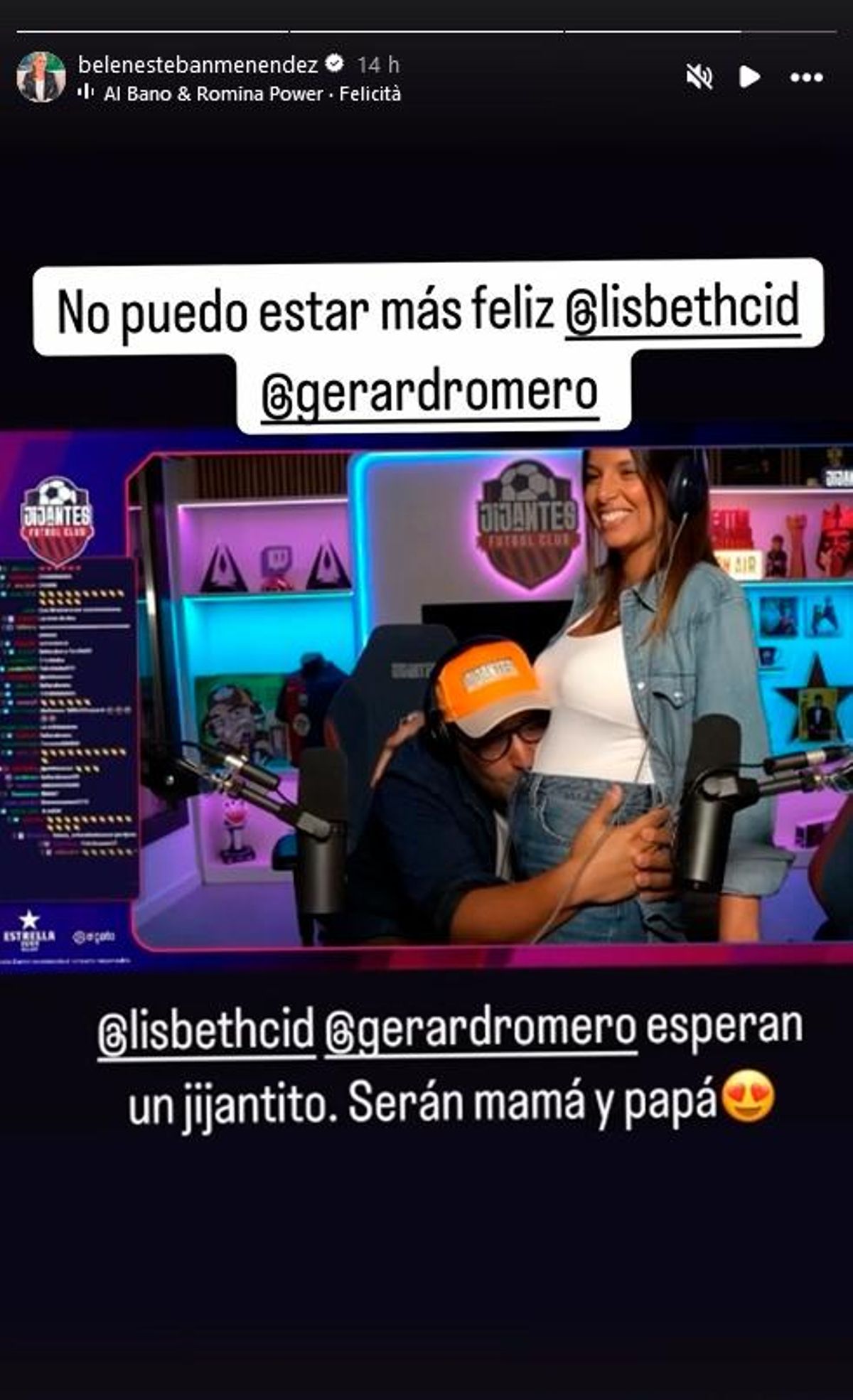 Belén Esteban confirma el embarazo: &quot;No puedo estar más feliz&quot;
