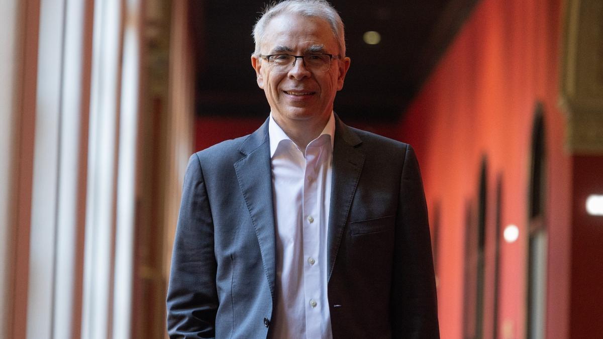 José Ángel Castellanos, candidato a rector de la Universidad de Zaragoza.