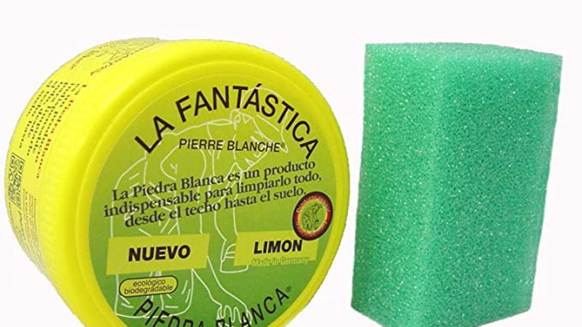 Producto nuevo  La fantástica piedra blanca, el producto de limpieza  ecológico y biodegradable más vendido en