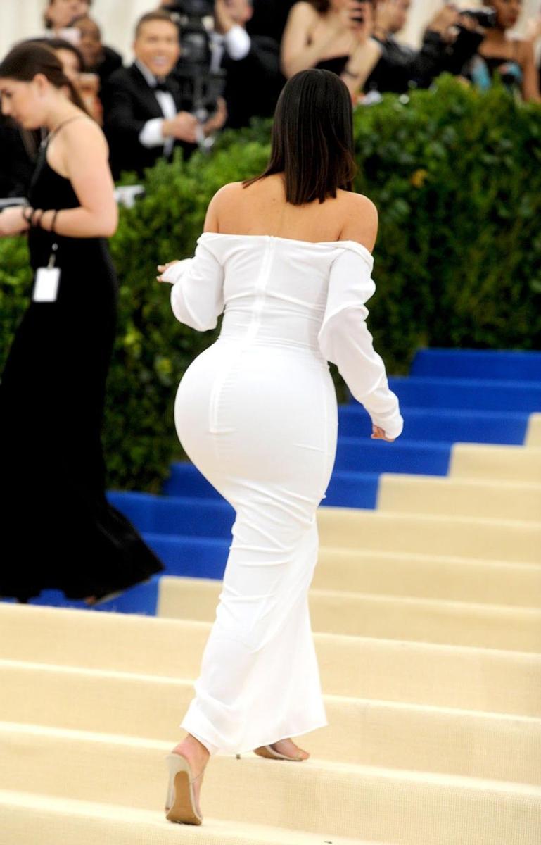El culo de Kim Kardashian también en la Gala Met 2017