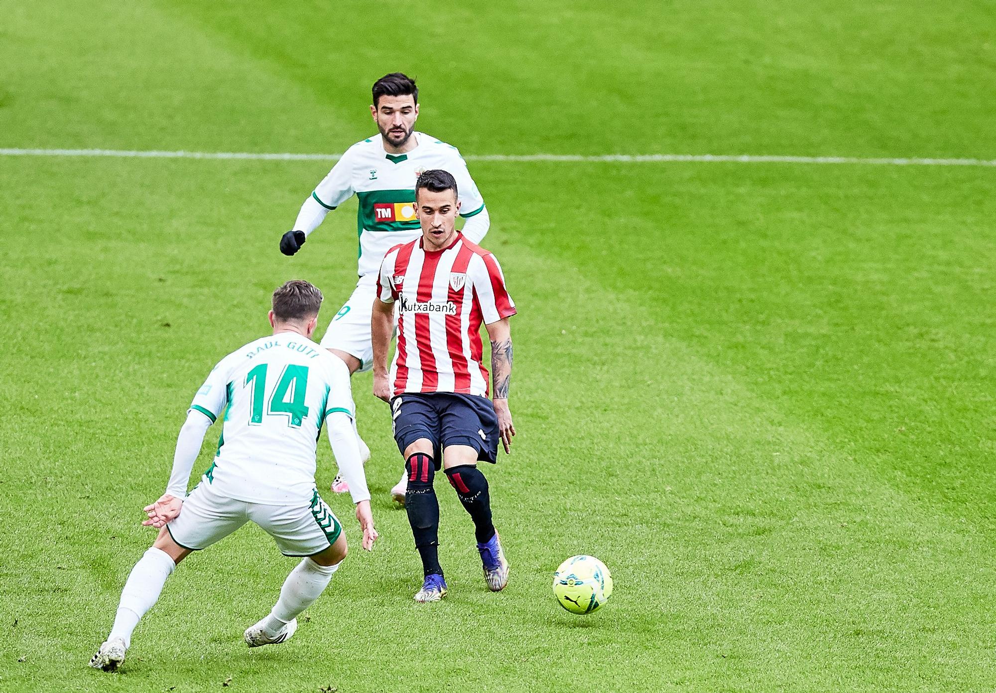 Las imágenes del Athletic Club - Elche CF