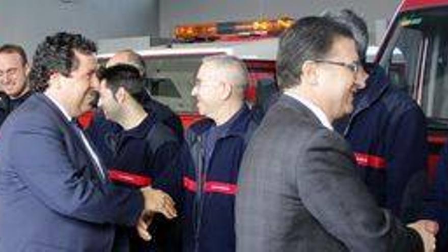 El nuevo parque de bomberos de Onda atiende a 40.000 vecinos de 21 pueblos