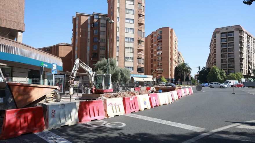 Accidente en la rotonda del Barceló V Centenario