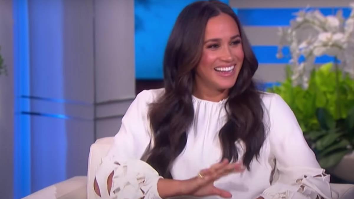 Meghan Markle durante su entrevista con Ellen Degeneres