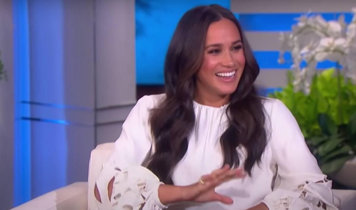 Meghan Markle durante su entrevista con Ellen Degeneres