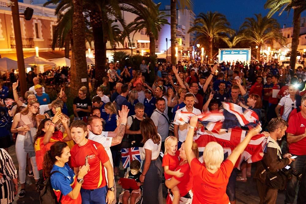 Ceremonia inaugural de los Europeos de Multideporte en Ibiza