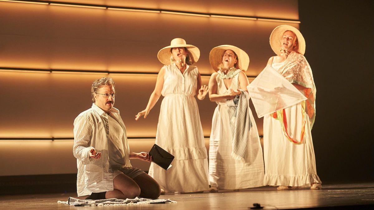Estreno de la ópera 'Benjamin a Portbou' en el Liceu // David Ruano