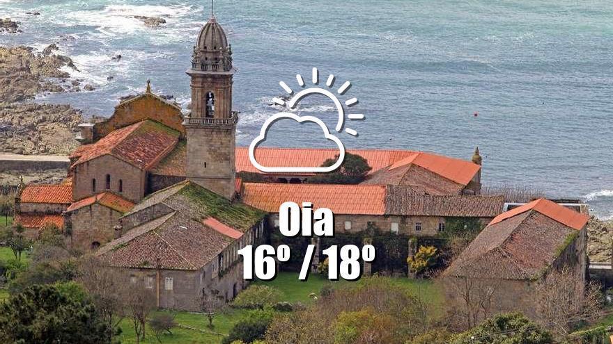 El tiempo en Oia: previsión meteorológica para hoy, viernes 20 de junio