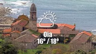 El tiempo en Oia: previsión meteorológica para hoy, viernes 20 de junio