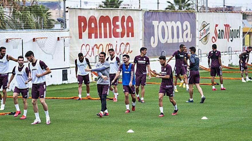 Una imagen del entrenamiento.