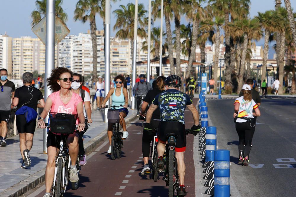 El Paseo Marítimo, este sábado