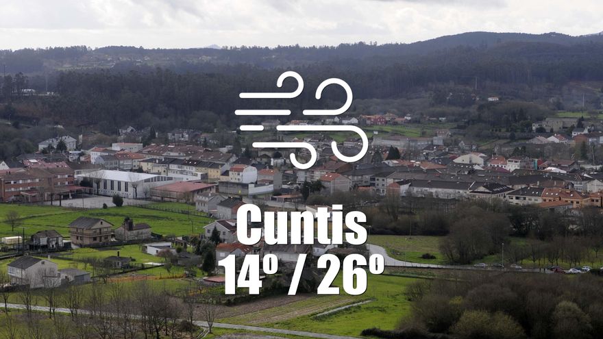 El tiempo en Cuntis: previsión meteorológica para hoy, jueves 24 de julio