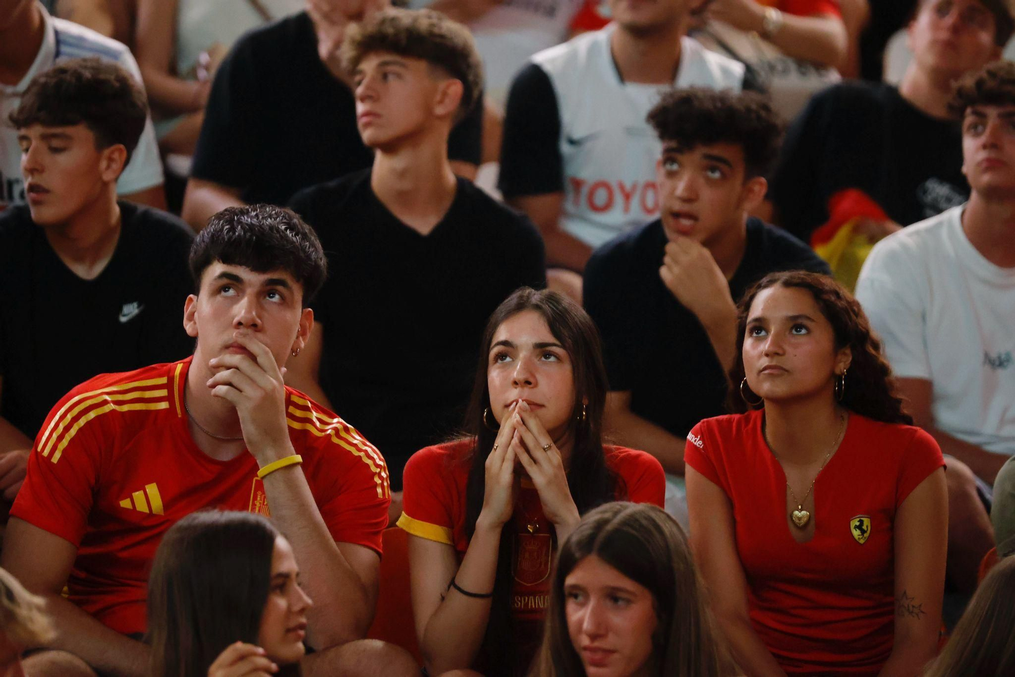 La Fonteta acoge con pantallas gigantes la semifinal de España en la Eurocopa