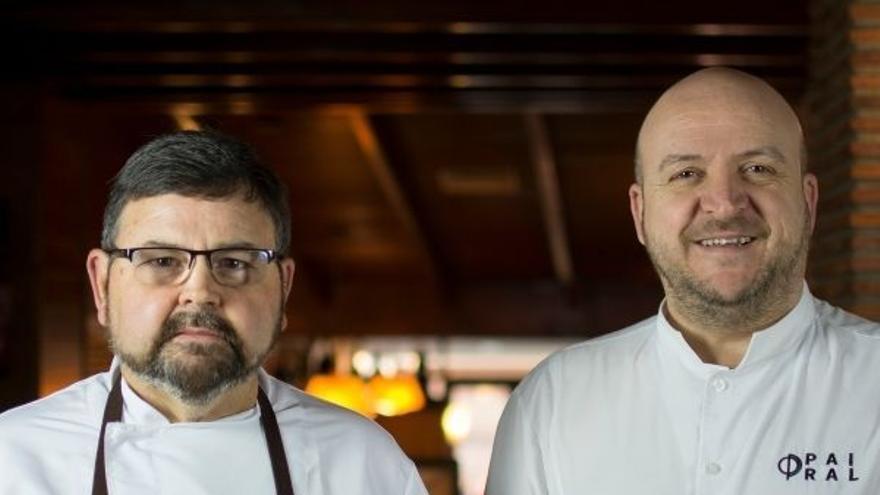 Santiago Chiva y Juan Antonio Zafra, del restaurante Pairal.