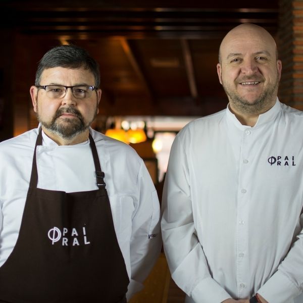 Santiago Chiva y Juan Antonio Zafra, del restaurante Pairal.