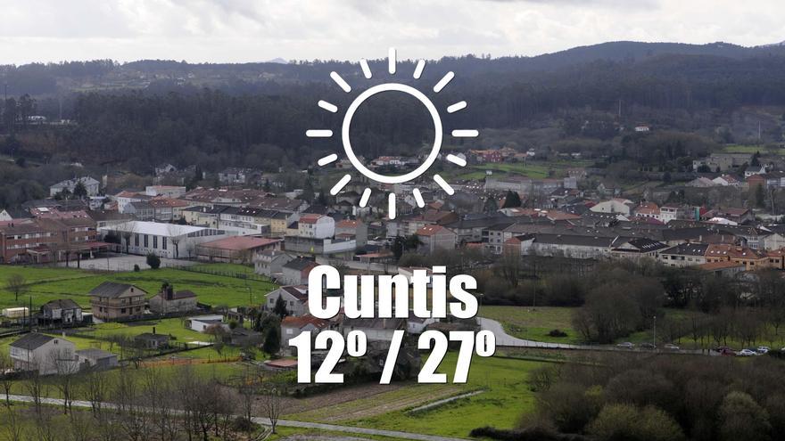 El tiempo en Cuntis: previsión meteorológica para hoy, sábado 11 de octubre