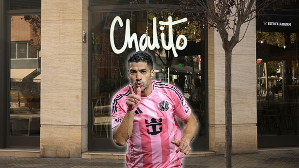 Luis Suárez sigue ampliando la presencia de Chalito en Barcelona.