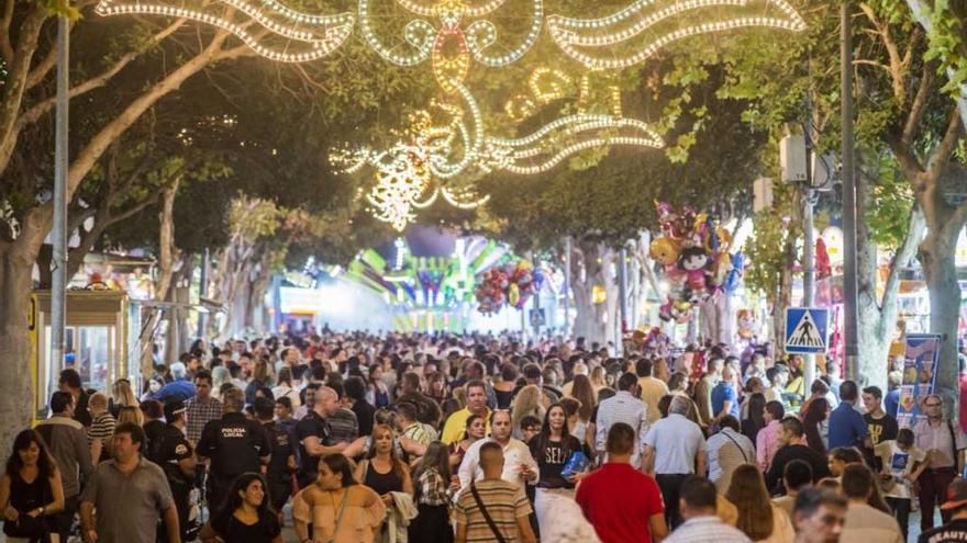 Uno de los momentos de la Feria de San Miguel en Torremolinos.