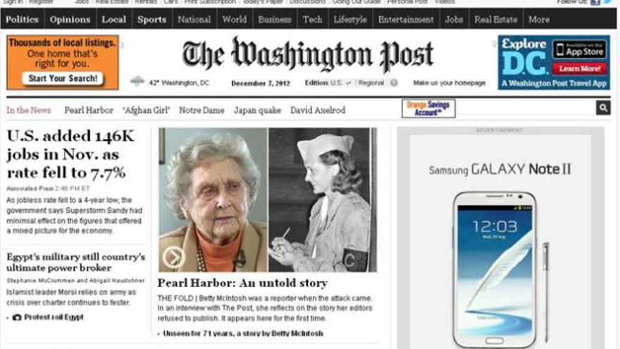 &#039;The Washington Post&#039; estudia pasarse al pago en Internet