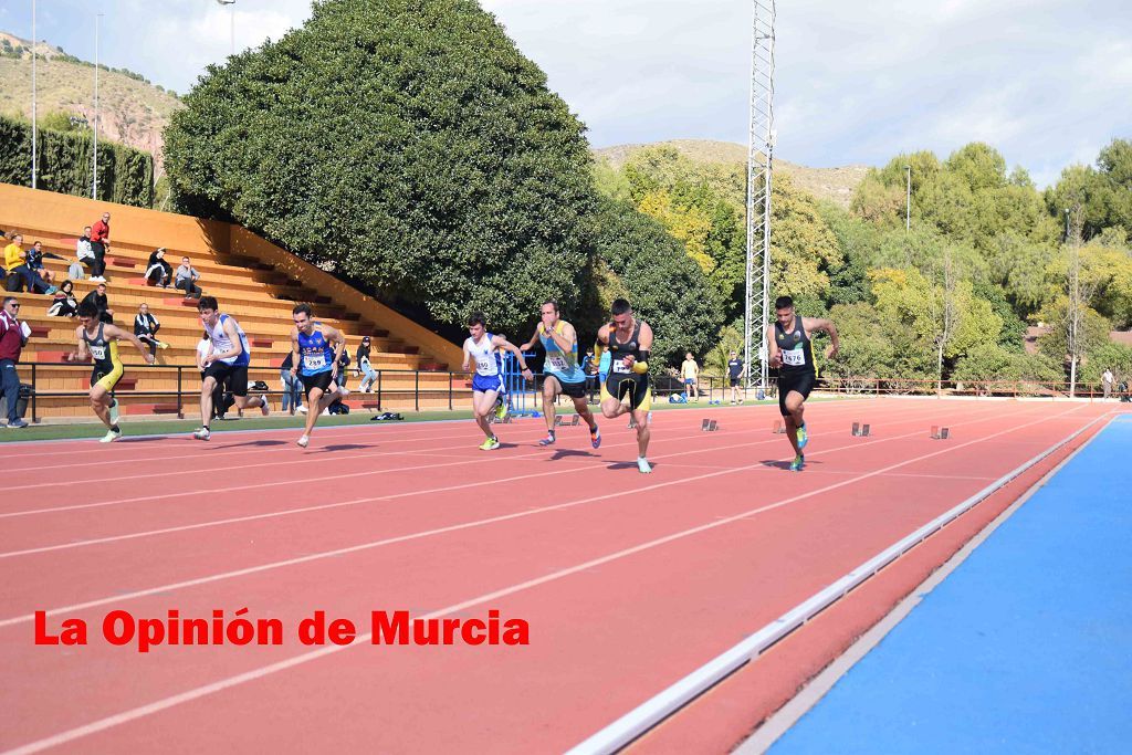 Regional absoluto y sub-23 de atletismo en Lorca (I)