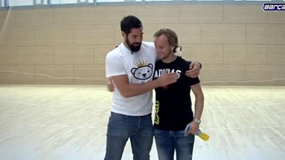 Rakitic y Karabatic, listos para sus finales