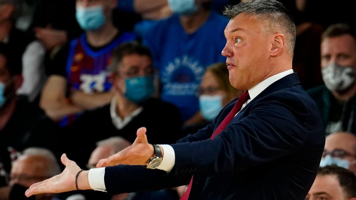 Jasikevicius, durante el partido