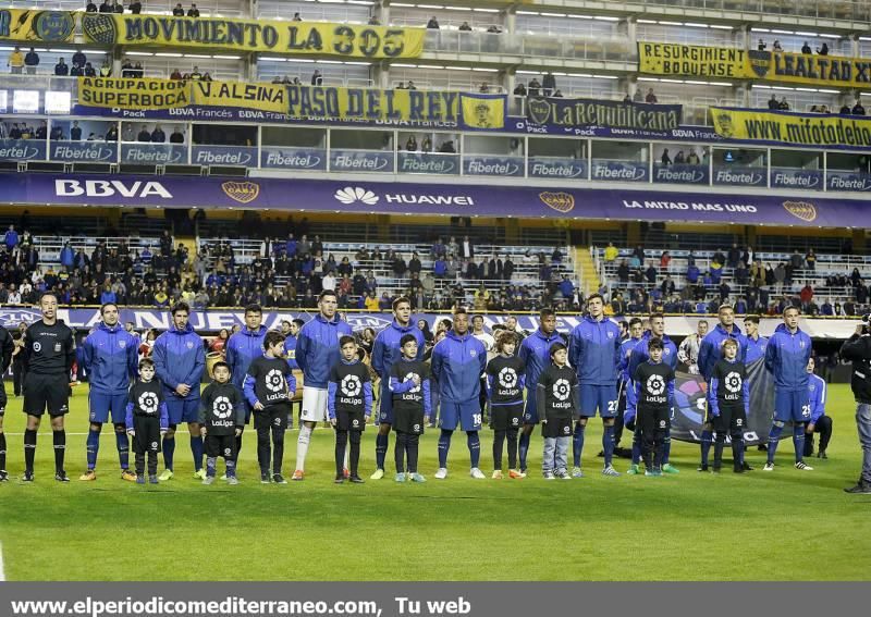 Las imágenes del partido del Villarreal en La Bombonera