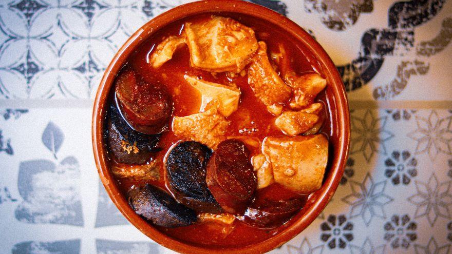 Callos a la madrileña de La Burbujería.