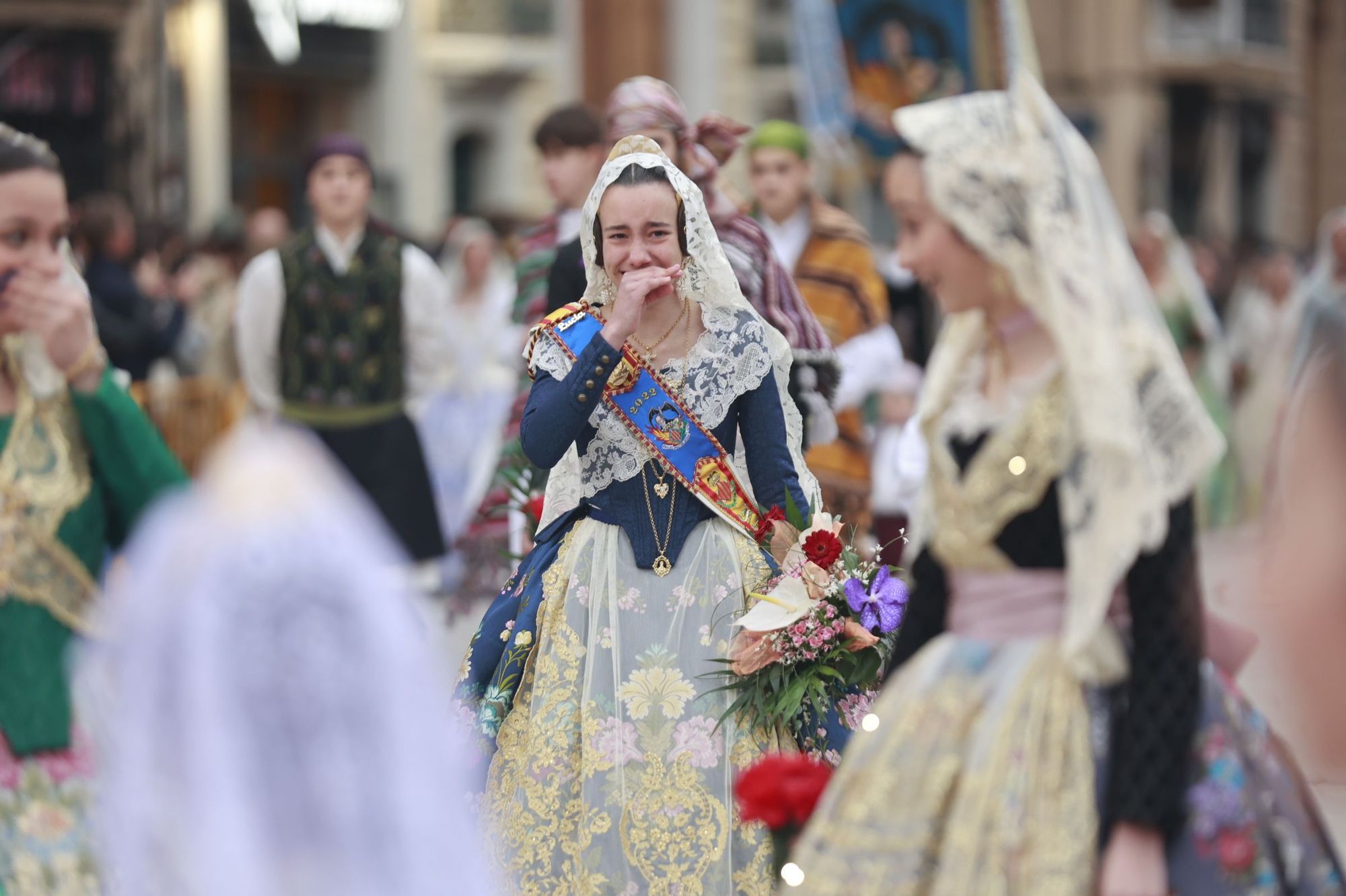 Fotos emotivas ofrenda Fallas