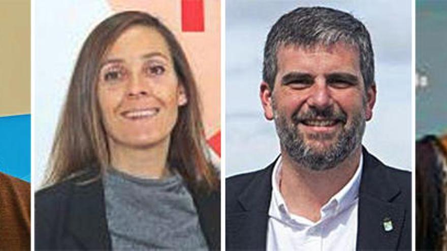 Pablo Arangüena, Noa Díaz, Martín Seco y Begoña Rodríguez.