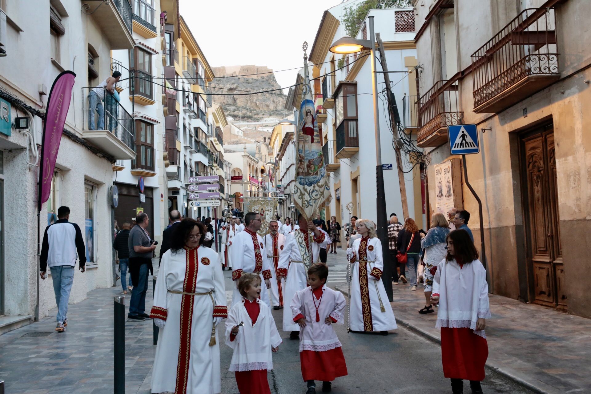 Las mejores fotos de la Peregrinación y los cortejos religiosos de la Santa Misa en Lorca